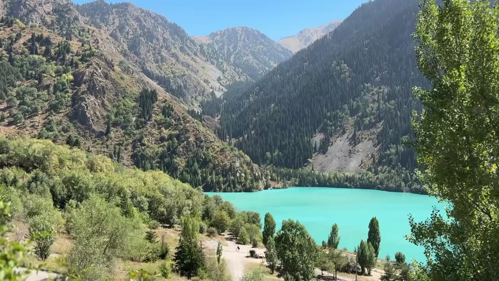 Issyk Lake and the Golden Man